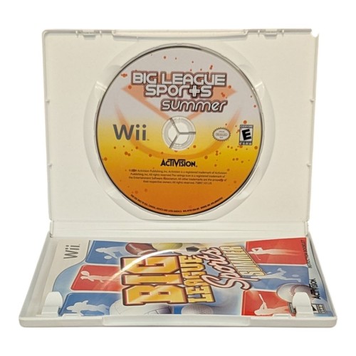 Big League Sports: Summer (Nintendo Wii, 2009) Complete and Tested - Picture 3 of 6