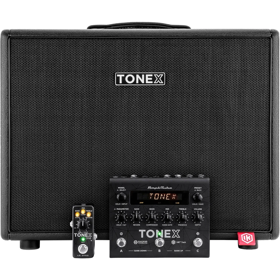 Gabinete alimentado para guitarra eléctrica IK Multimedia TONEX Cab, 700 W, negro Foto 4 de 4