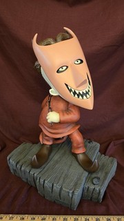 Disney Nightmare Before Christmas LOCK Big Fig Statue 17" Perfect w/Box COA