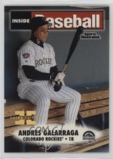 1997 Fleer Sports Illustrated Inside Baseball Extra Edition Andres Galarraga 7xr