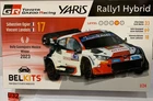 BELKITS BEL-026 1:24 Toyota Yaris WRC Gazoo Racing Rally Car Hybrid Mexico '23