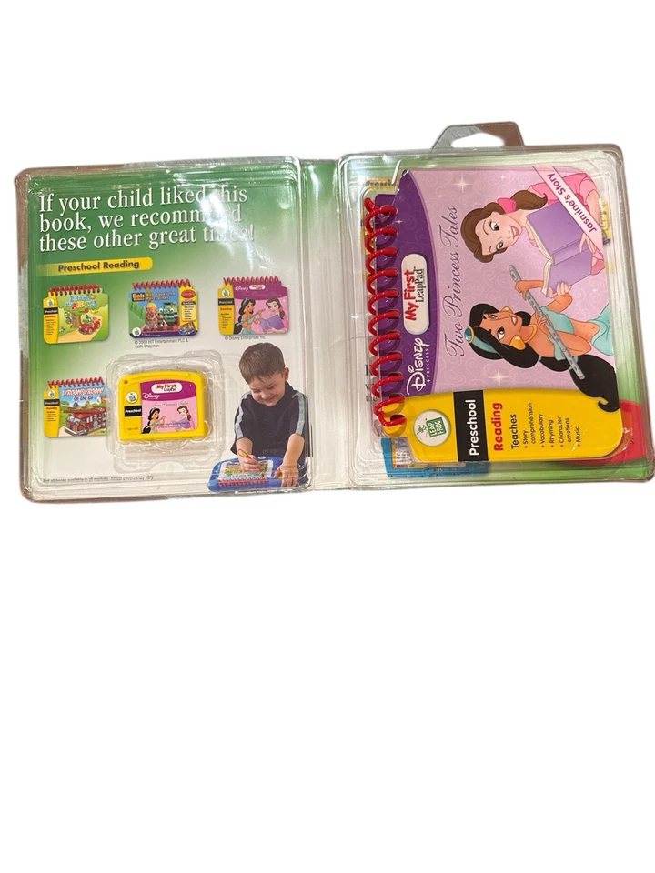 Leap Frog My First Leap Pad Disney Two Princess Tales Book And Cartridge - Image 3 of 4