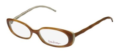 NEW LILLY PULITZER MEG GENUINE EYEGLASS FRAME/GLASSES/EYEWEAR HANDMADE IN ITALY