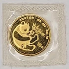 Photo of a 1984 Chinese Gold Panda 1/10 oz from an eBay listing that sold on May 23, 2026