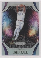 2019-20 Panini Prizm Fireworks Silver Prizm Joel Embiid #15 0bt4