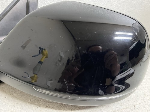 2009-2014 Audi Q5 Left Driver Side View Door Mirror 17 Wire Black Turn Signal - Picture 4 of 13