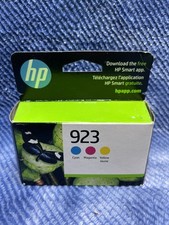 September 2025 HP 923 Cyan/Magenta/Yellow Standard Yield Ink 3 Pack