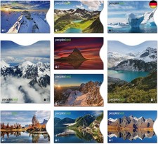 TÜV geprüfte RFID & NFC Blocker Kreditkarten- und Reisepass Schutzhüllen (1