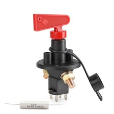 Battery Isolator 12/24V 4 Terminal Master Power Cut Off Kill Rotary Switch FIA