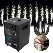 600W Electronic Cold Spark Firework Machine DMX Stage Effect Event Low Noise.