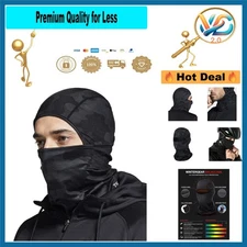 Thermal Winter Balaclava Face Mask Men's Fleece Windproof UV Protection
