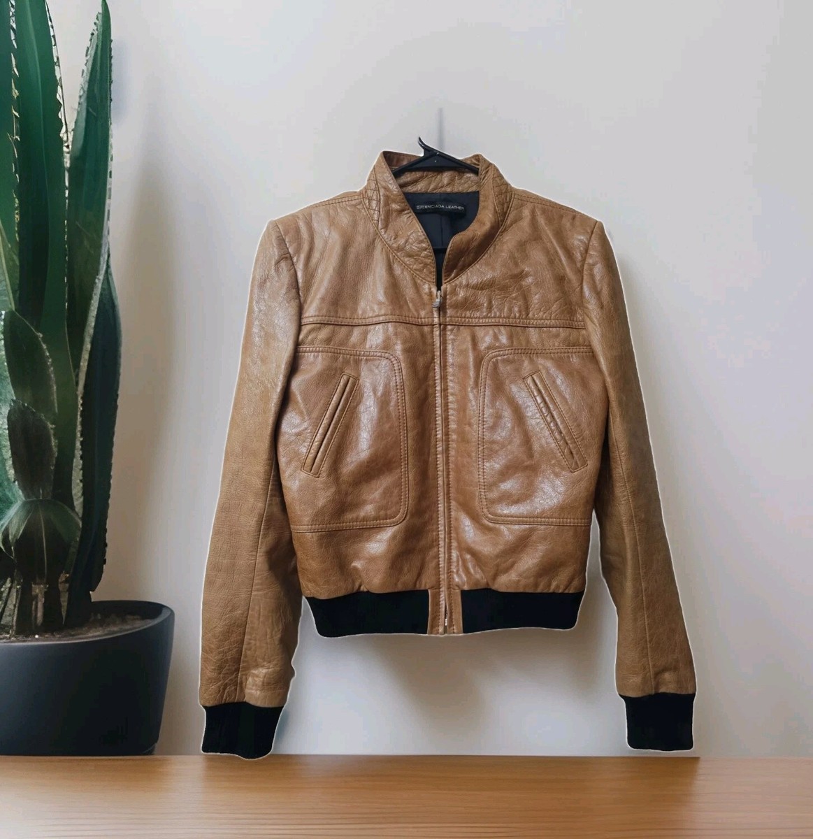 Bomber Jacket Balenciaga Jacket Womens Brown Bomber Jacket