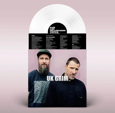 Sleaford Mods   UK Grim Limited Edition White Vinyl LP 2023 Rough Trade NEW