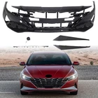 Primed Front Bumper Cover Assembly For Hyundai Elantra 2021-2023
