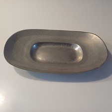 Metallkunst Der Moderne Zinnschale Bauhaus Signiert