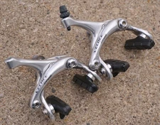 Campagnolo Veloce Brakes Brake Calipers Dual Pivot Sidepull Bike Recessed Frame