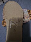 Shoe Republic LA Women’s Animal Print Rhinestone Slide Sandals Slip-On Size 6 — photo 4