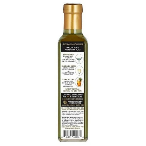 Green Cardamom Elixir 8.5 Oz By Floral Elixir Co.