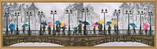 Creative Сross Stitch Embroidery Kit "Bright rain" Nova Sloboda