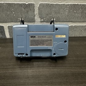 Neo Geo Pocket Console Platinum Blue SNK - FOR PARTS - NO SCREEN