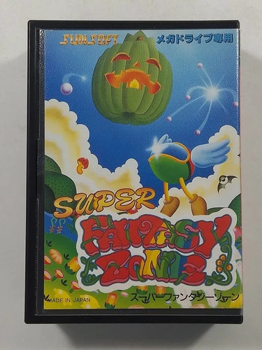 SUPER FANTASY ZONE SEGA MEGADRIVE (MD) NTSC-JAPAN (COMPLETE - GOOD CONDITION)