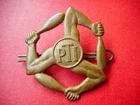Early RAF brass PT Instructor badge - WW2 PTI