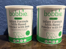 Bobbie Organic Infant Formula Milk Based Powder w Iron 14.1 oz 2-pk EXP 6/26