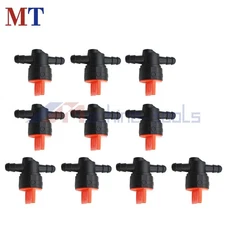 1/4" Straight In-Line Gas Fuel Shut-off / Cut-off Valves Petcock For John Deere