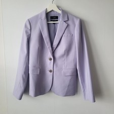 J. Crew women's Super 120s Tailored Blazer size 6 in Italian Wool soft lavender
