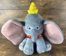 Disney Store Exclusive Grey Dumbo Elephant Stuffed Plush Animal Toy Doll 11"