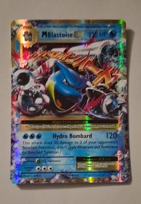 M Blastoise EX 22/108 Evolutions Holo