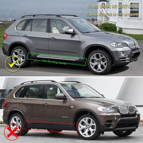 Car Mudflaps Splash Guards Mudguard Fender for 2007-2013 08 09 10 11 12 BMW X5 - Picture 2 of 8