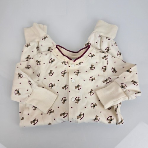 Baby Boy Clothes Gymboree 3-6 Month Vintage Rocker Horse Knit Outfit Cotton 2002 - Picture 2 of 5