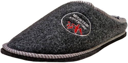 Herren Pantoffeln Hausschuhe Schlappen Filzpantoffeln Filzsohle mit Noppen Neu - Bild 8 von 25