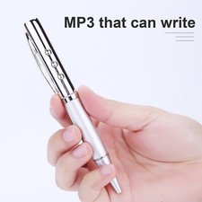 Portable USB Writable Pen MINI MP3 Player Supports 32GB TF Card Music Player
