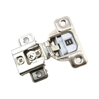 Salice 106 Degree Silentia E-Centhree 1/2'' Overlay Screw On Soft Close Cabine...