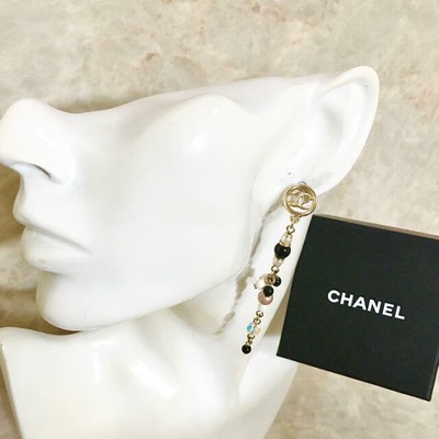 fake chanel hoop earrings