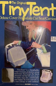 The Original TinyTent-Deluxe cover for infant car seat carriers-New-F
