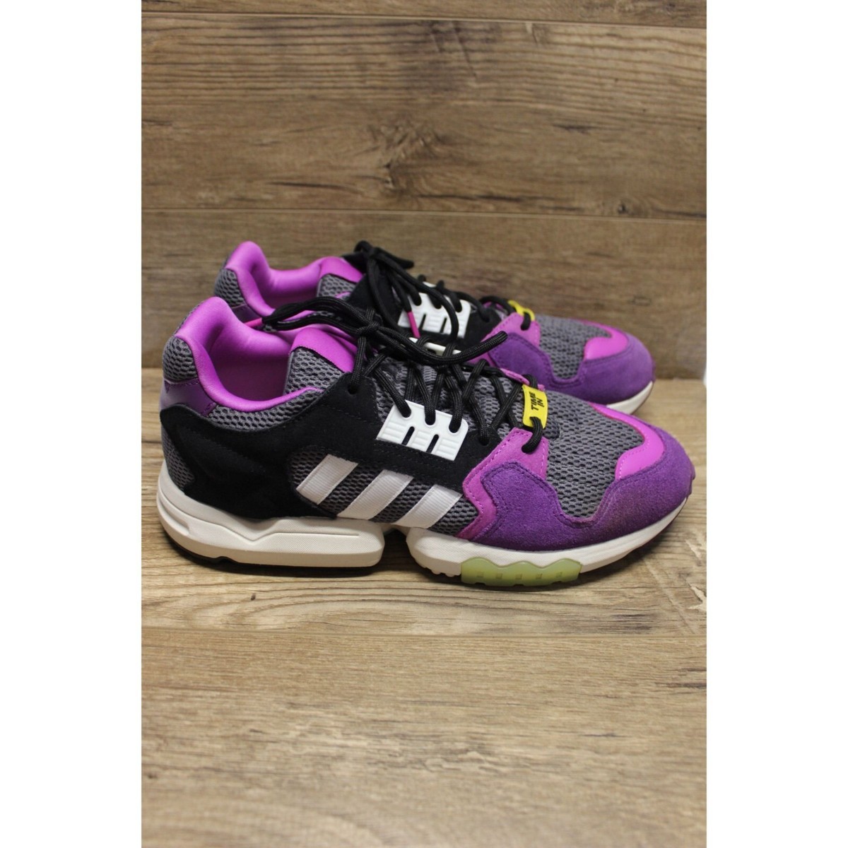 Size 10.5 - Adidas Ninja x ZX Torsion Time In - Glory Purple for