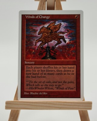 Winds of Change Fifth Edition (5ED) Magic Karte englisch (Winde des Wechsels)