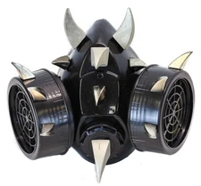Devil Claw  Spike Steampunk Gas Mask Cosplay Spikes Respirator Costume Party