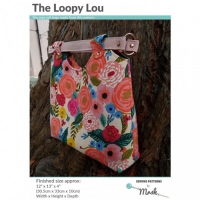 Mrs H Schnittmuster Schnittmuster The Loopy Lou Tasche