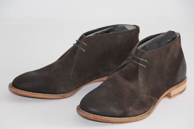 HUGO BOSS ORANGE Desert Boots, Mod. Sailoc, Gr. 43 / UK 9 / US 10, Dark Brown