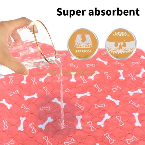 >> Washable Dog Pee Pads Waterproof Whelping Pads Reusable Dog Training Pads Mat - Picture 4 of 21