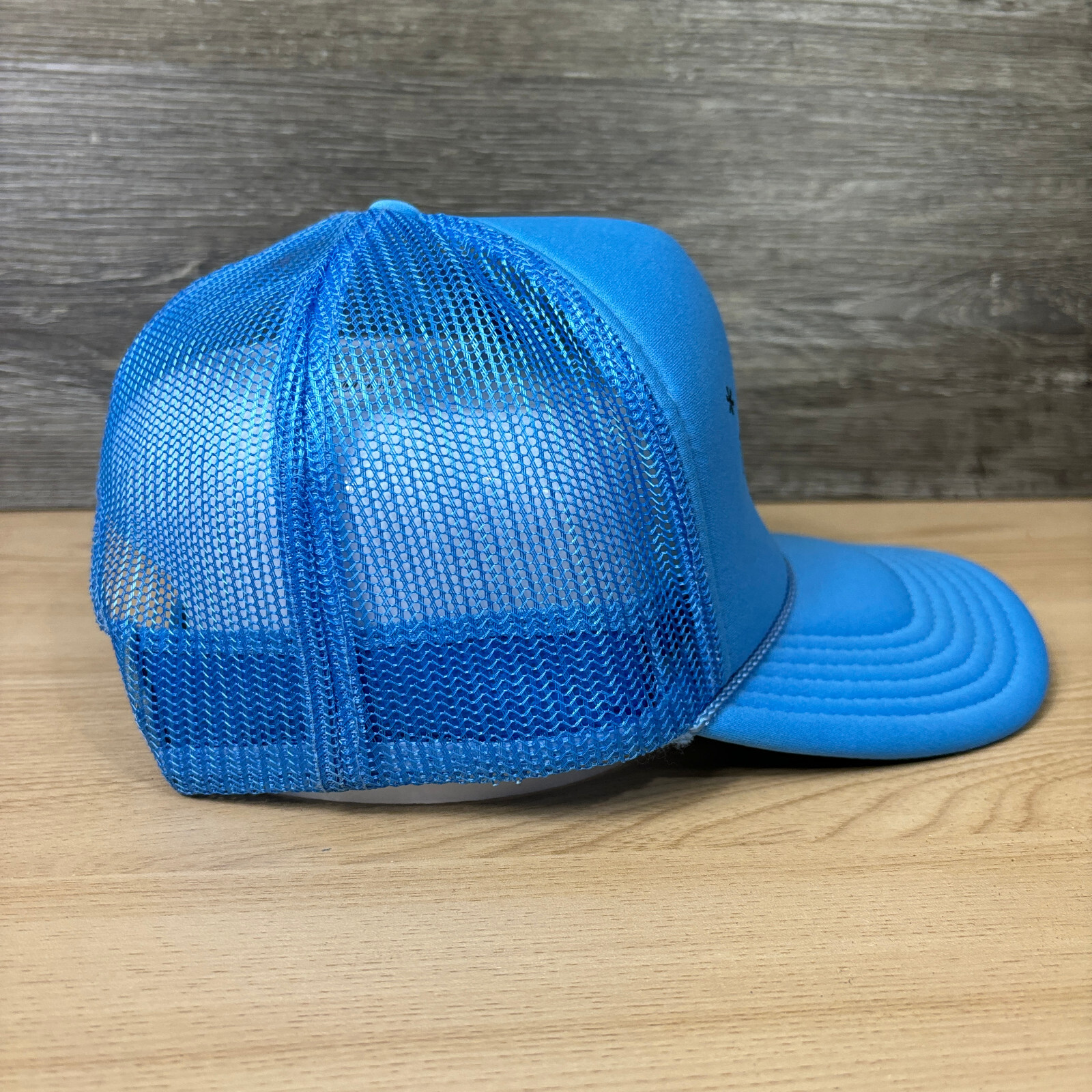 Knowledge Hat Cap Snapback Blue Rope Trucker Adju… - image 6
