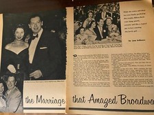 Milton Berle, Three Page Vintage Clipping