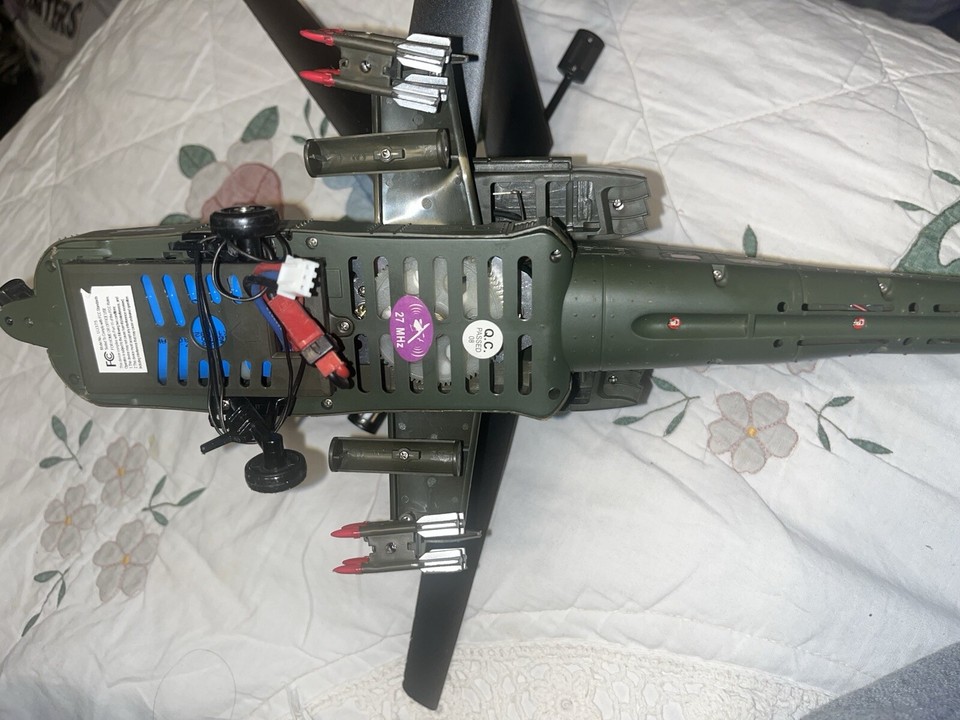 RC Apache US Army Military Helicopter Remote Controlled | eBay