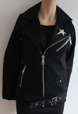 KATE MOOS NIKKIE coole Übergang Biker Jacke 34 XS NEU