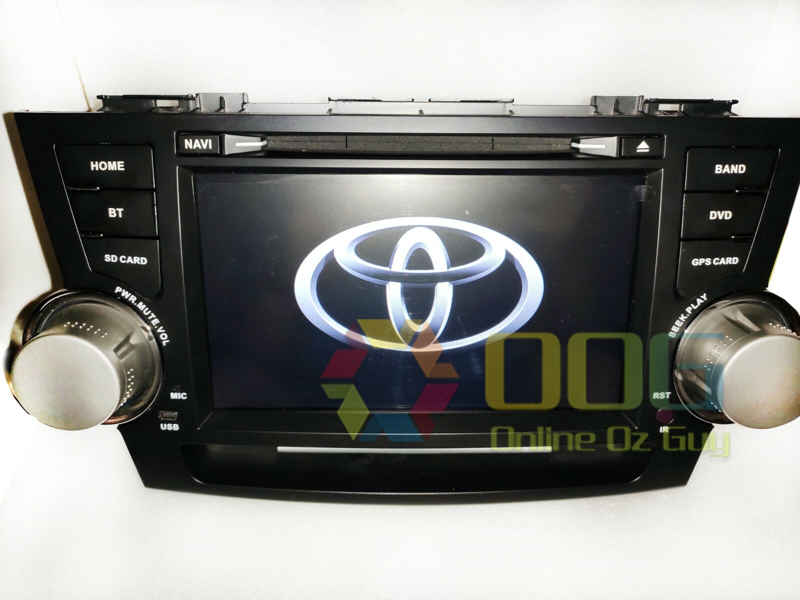 8" Car DVD Navi Stereo Head Unite For Toyota Kluger 20072013 With