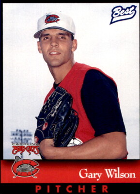 1997 Carolina Mud Cats Best #10 Gary Wilson Arcata California CA Baseball Card